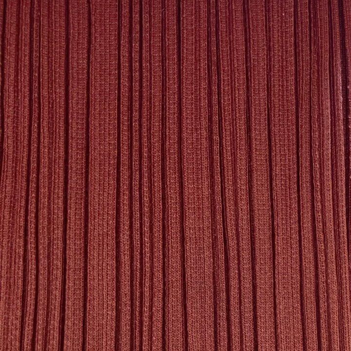 Issey Miyake Issey Miyake size:3 Reddish-brown pleated skirt Size 42" / US 20 - 3 Thumbnail