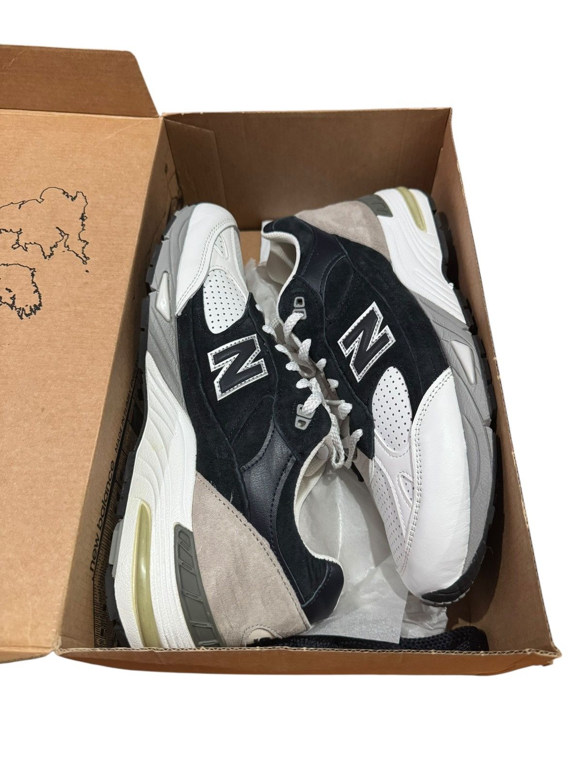 New Balance 991 MiUK SNS Navy White