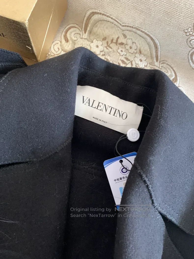 Valentino Valentino Wool coat coat Size M / US 6-8 / IT 42-44 - 3 Thumbnail