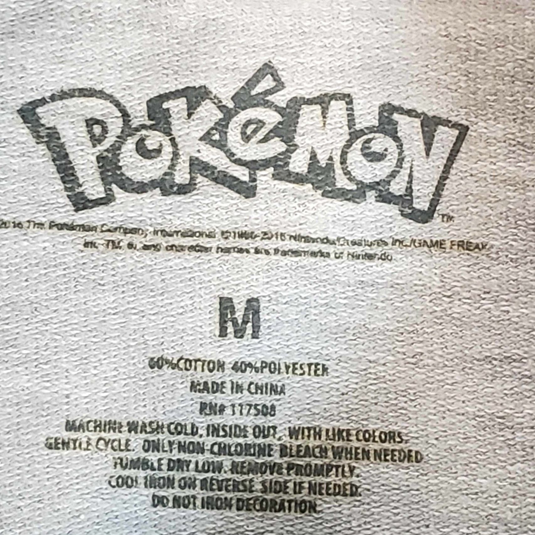 Vintage Pokemon Hoodie Pikachu Womens Size M Heather Grey Size M / US 6-8 / IT 42-44 - 3 Thumbnail