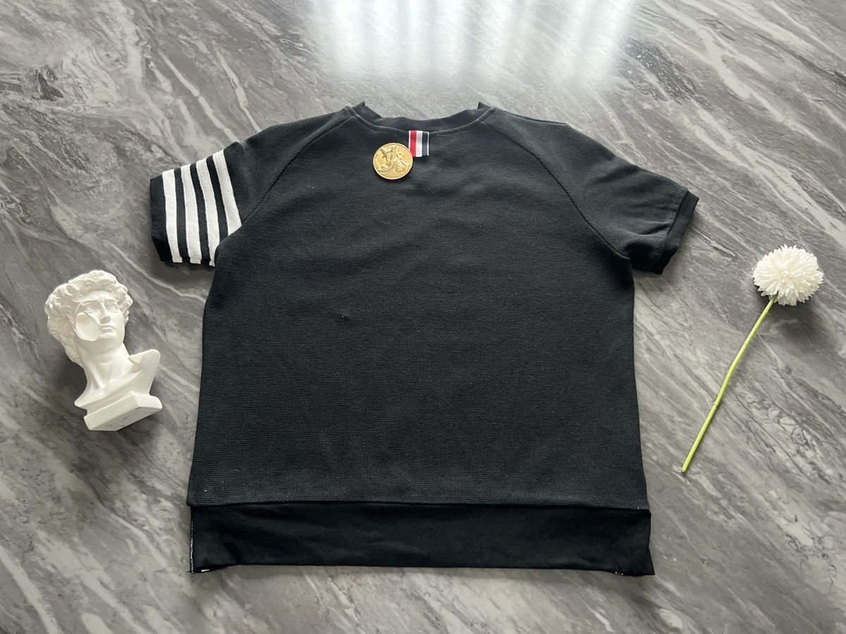 Thom Browne Thom Brown : Short Sleeve Stripe Line Size M / US 6-8 / IT 42-44 - 3 Thumbnail