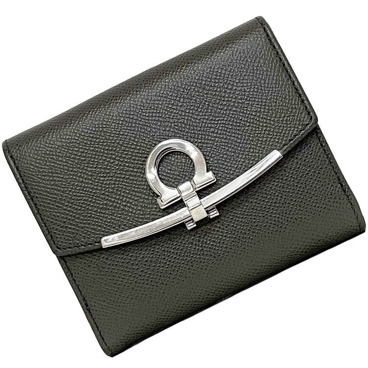 Salvatore Ferragamo SALVATORE FERRAGAMO Grey Leather Size ONE SIZE - 1 Thumbnail