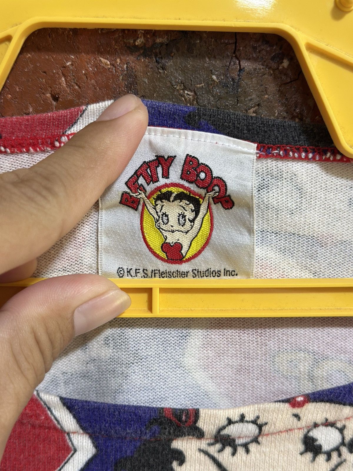 Cartoon Network × Vintage Vintage Betty Boop Full Print Long Sleeve Tee Size US M / EU 48-50 / 2 - 4 Thumbnail