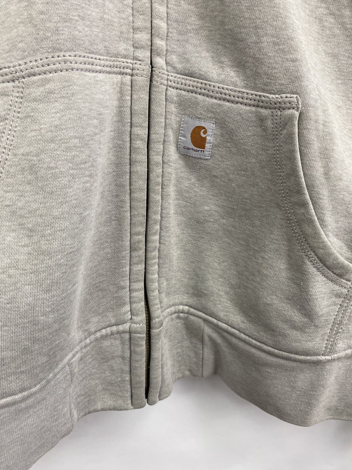 Carhartt 🇺🇸 Vintage 90s Carhartt Works Zip Hoodie Rare Retro Hype Y2K Size US XL / EU 56 / 4 - 4 Thumbnail