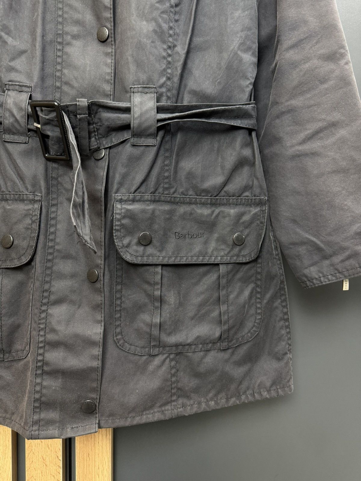 Barbour Barbour Utility Max Wax Jacket Women’s Size 10 Size M / US 6-8 / IT 42-44 - 4 Thumbnail
