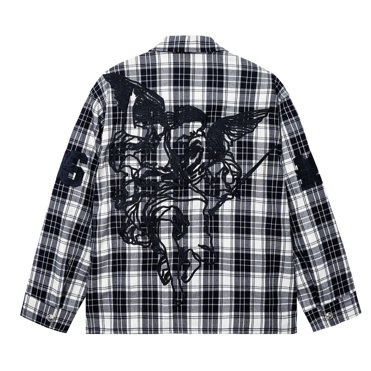 Revenge VALKYRIE EMBROIDERED FLANNEL NAVY Size US L / EU 52-54 / 3 - 2 Thumbnail