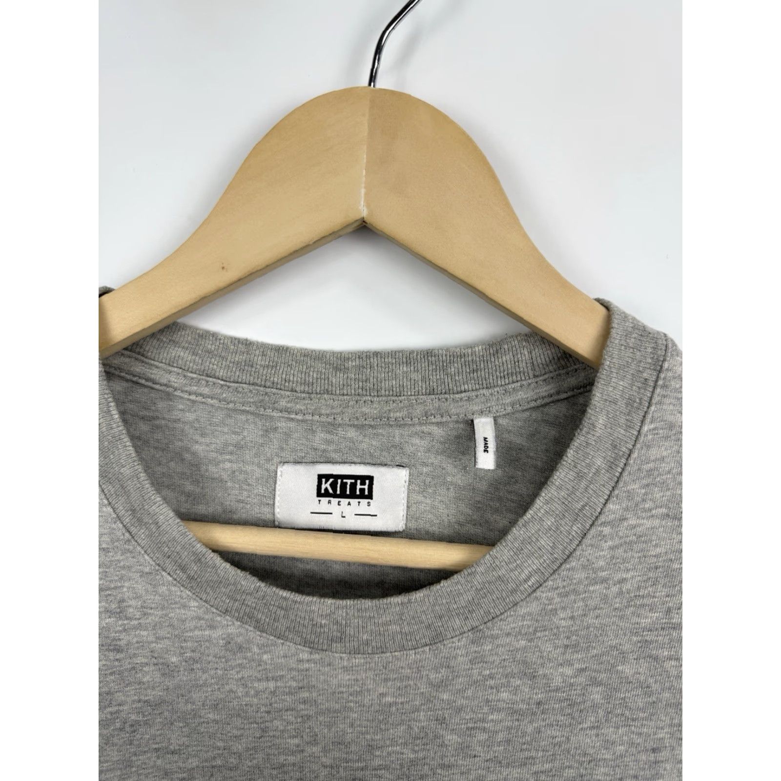 Kith Kith Treats Blueprint T-Shirt Retro Y2K L Gray Mens Shirt, KITH, Size L, 90s, Vintage, Regular, T-Shirt, Gray, Retro, Hype Size US L / EU 52-54 / 3 - 6 Thumbnail