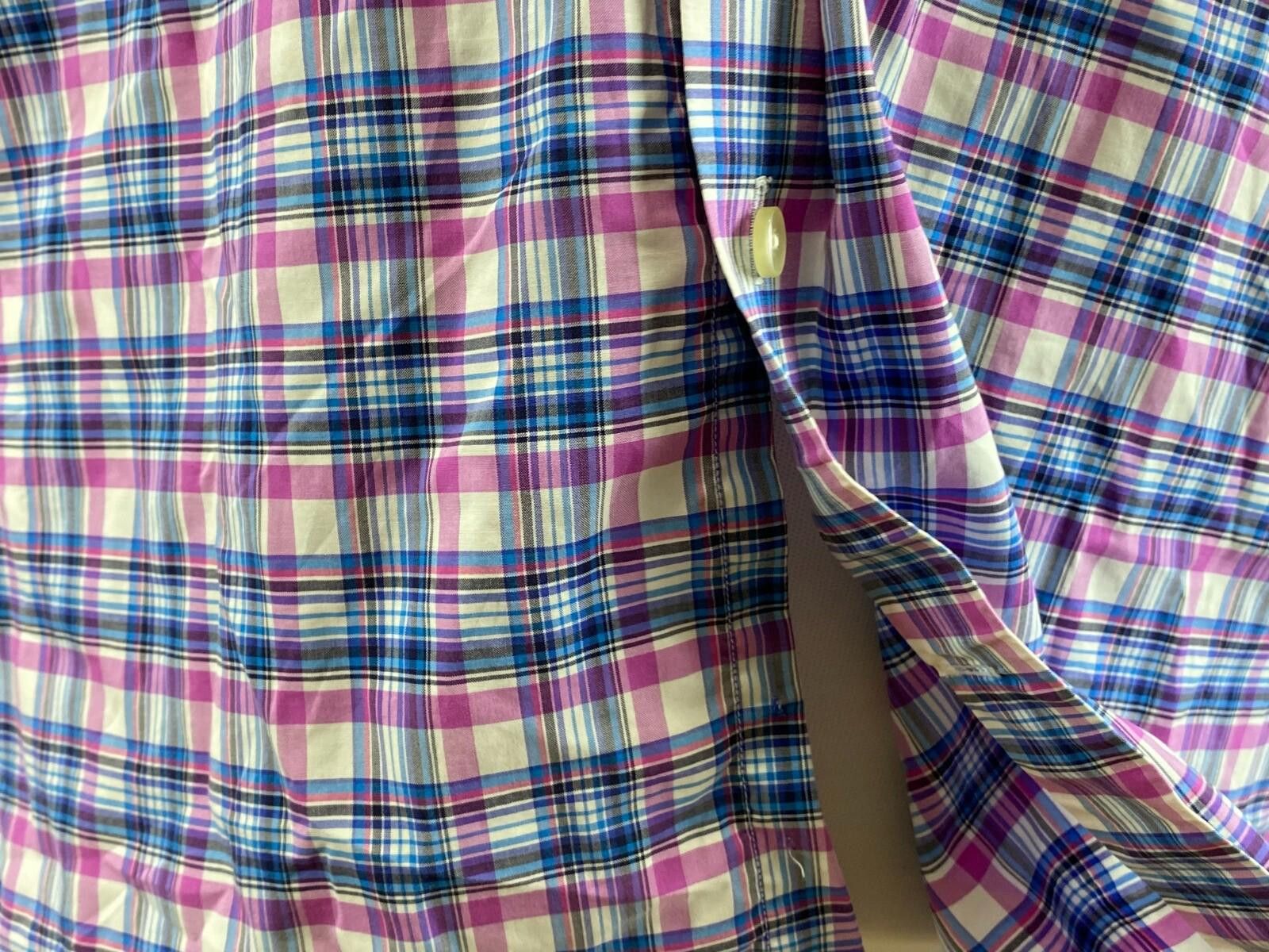 Eton Eton Contemporary Multicolor Check Shirt Size 42 / 16.5 Size US M / EU 48-50 / 2 - 7 Thumbnail