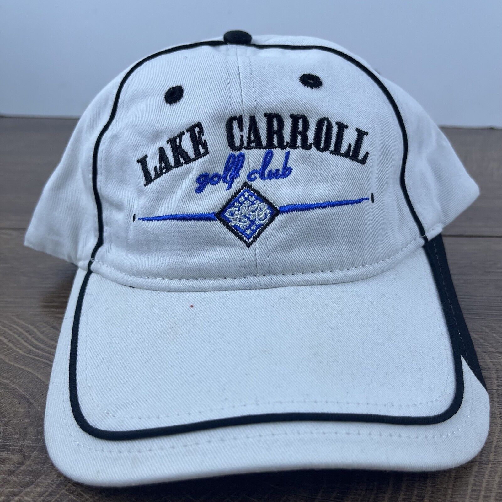Other Lake Carroll Golf Club Hat White Cap Hat Adjustable Hat Whit Size ONE SIZE - 3 Thumbnail