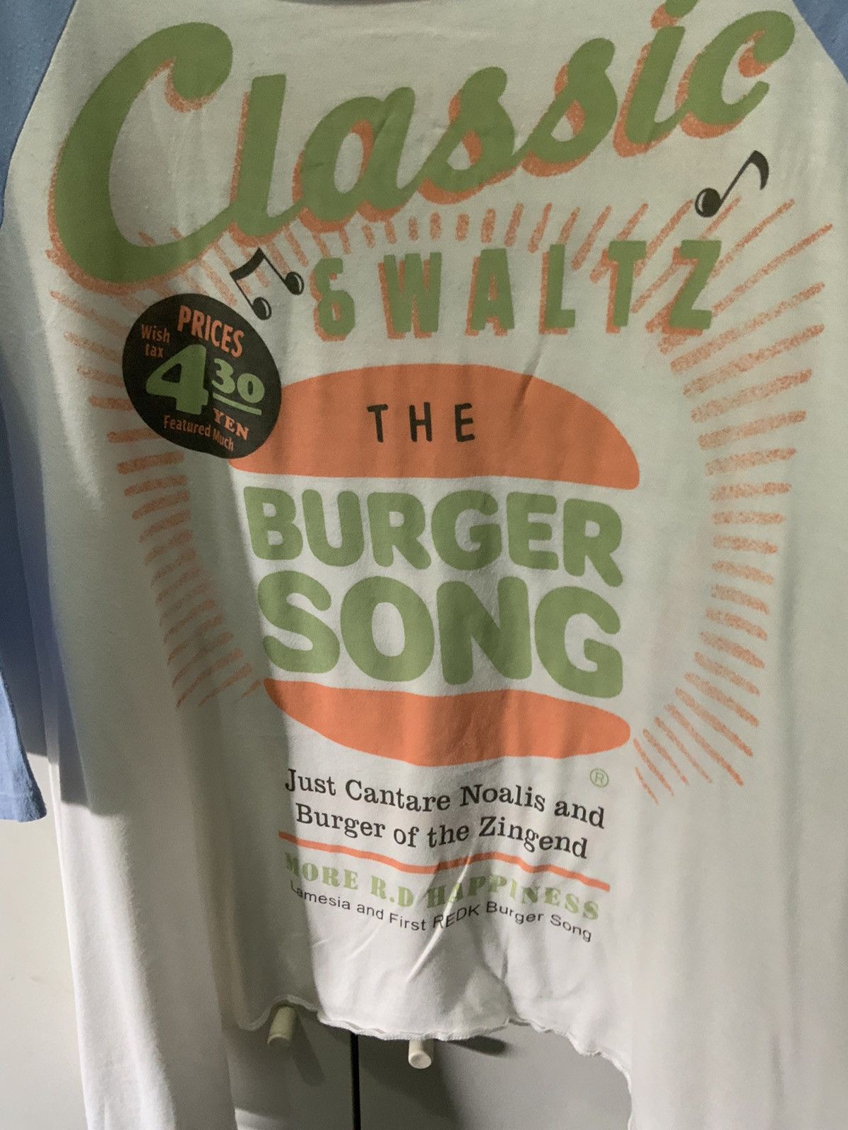 Japanese Brand Vintage Redark Classic Swaltz The Burger Soon Tee Size US M / EU 48-50 / 2 - 9 Thumbnail