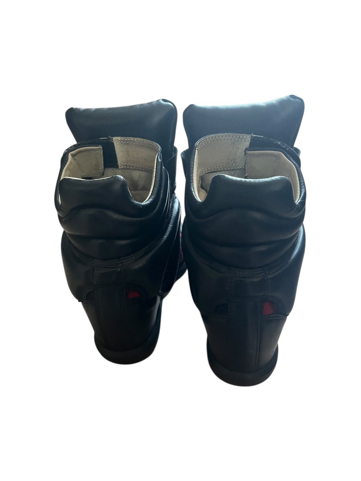 Isabel Marant Isabel Marant bekett black red very rare leather archive Size US 6 / IT 36 - 5 Thumbnail
