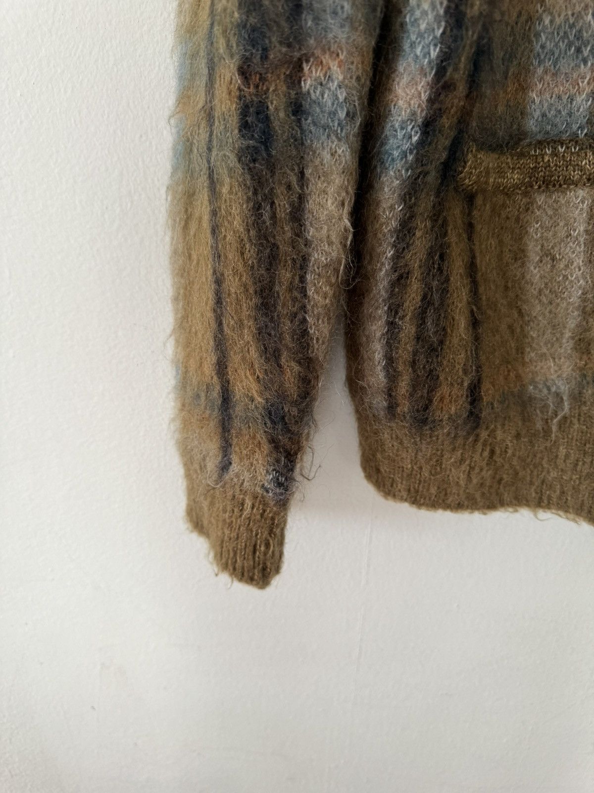 Celine × Hedi Slimane Celine mohair cardigan Size US S / EU 44-46 / 1 - 8 Thumbnail