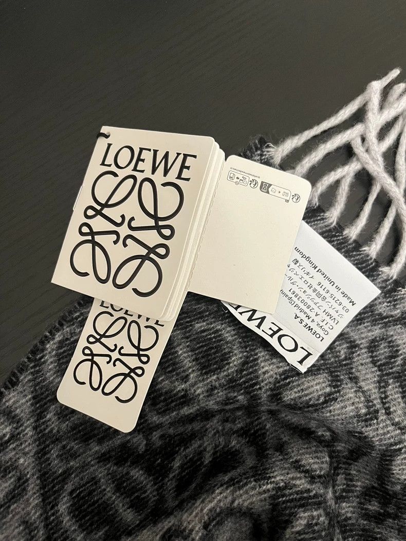 Loewe LOEWE Blow-up woolen scarf Size ONE SIZE - 3 Thumbnail
