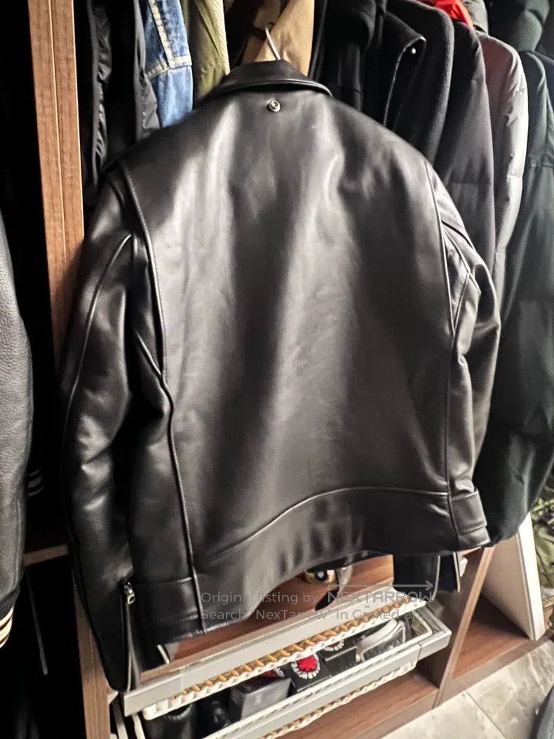 Schott Schott Leather coat Size US XXS / EU 40 - 5 Thumbnail