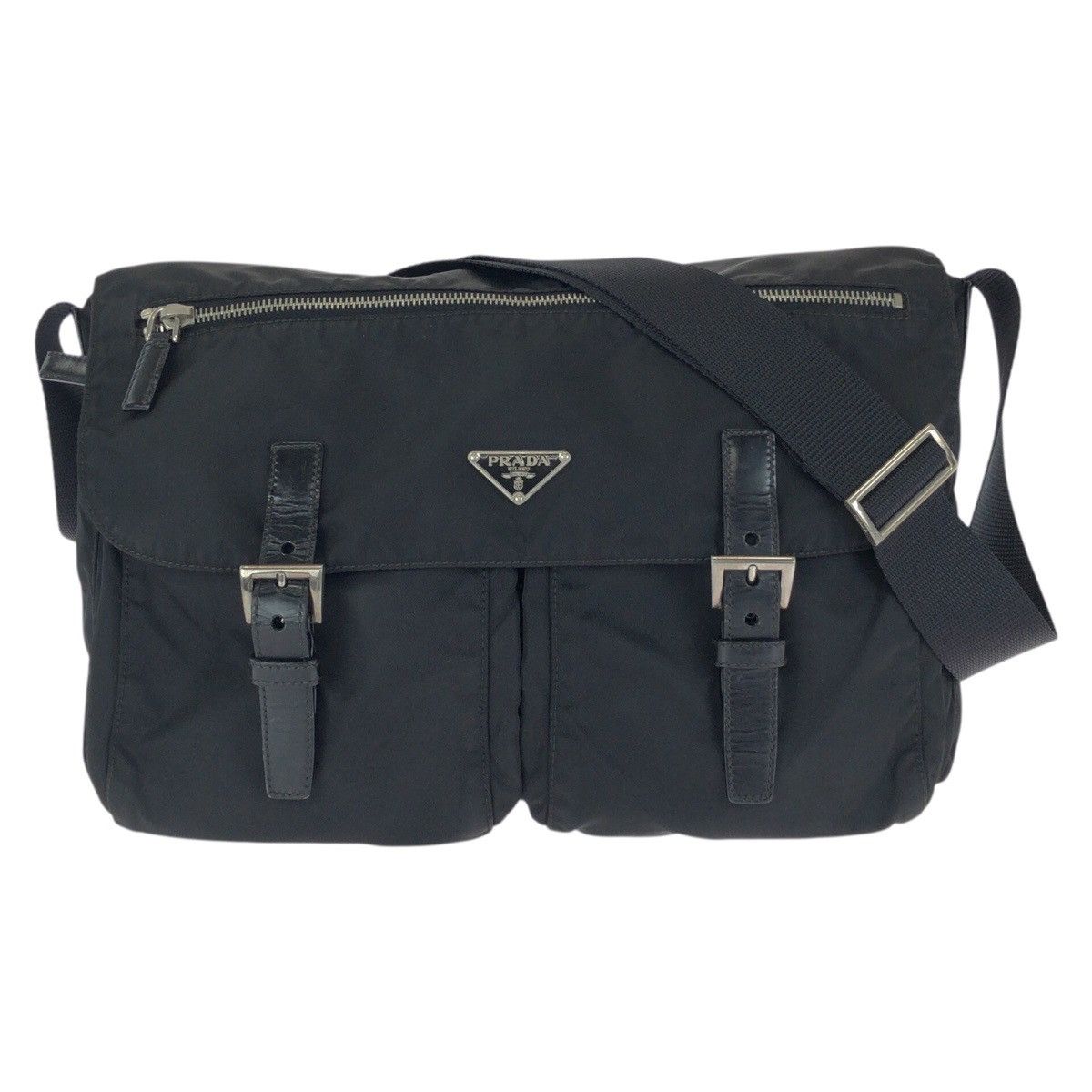 Prada Prada Prada Tessuto Nylon Shoulder Bag Textile Shoulder Bag DUTY FREE for USA Size ONE SIZE - 1 Thumbnail