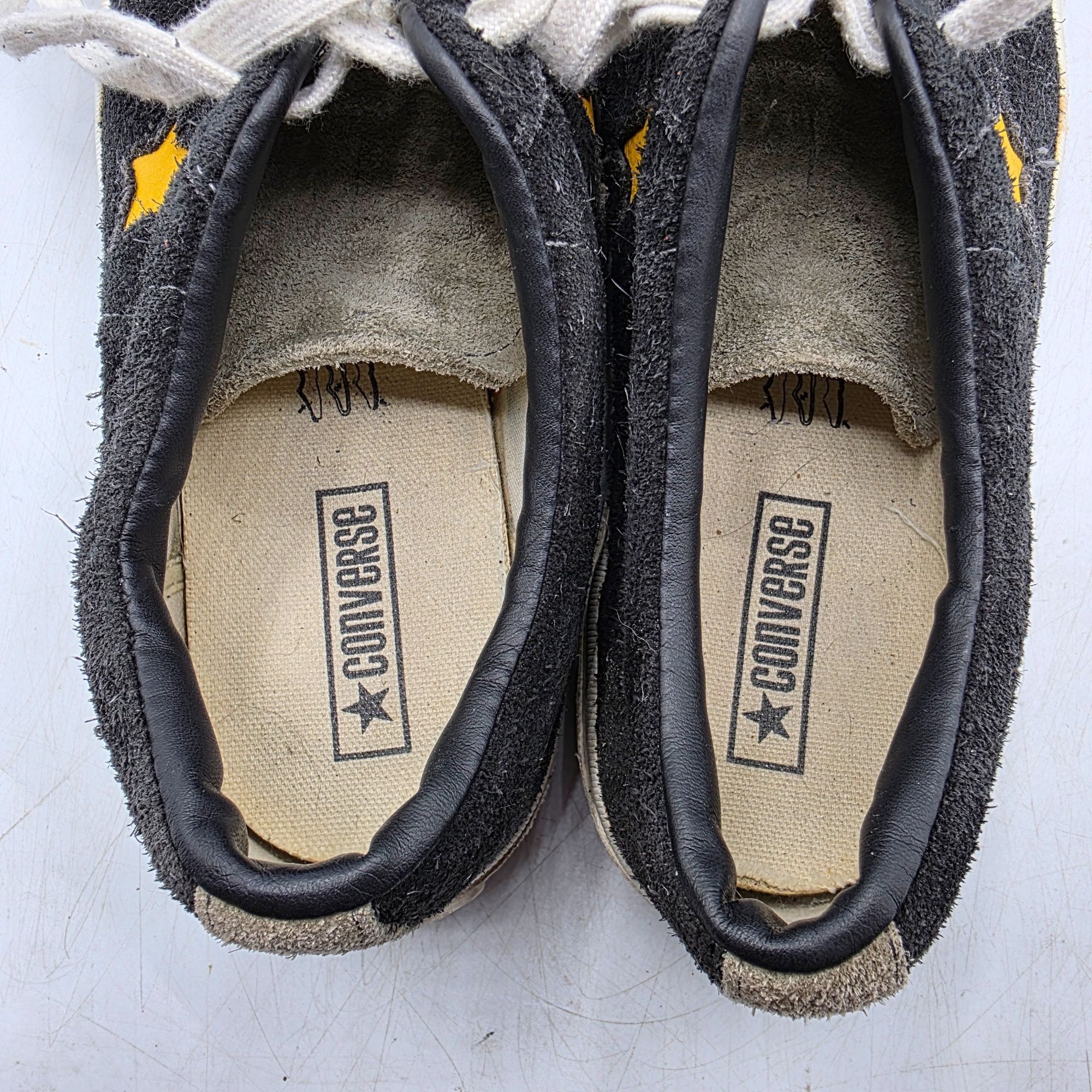 Converse Converse One Star Low Mens Size 8.5 Black Yellow Sneaker Sho Size US 8.5 / EU 41-42 - 6 Thumbnail