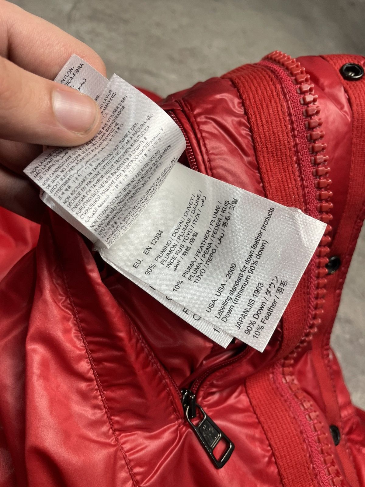 Moncler Moncler Hubert red puffer jacket Maya montgenevre Size US L / EU 52-54 / 3 - 16 Thumbnail