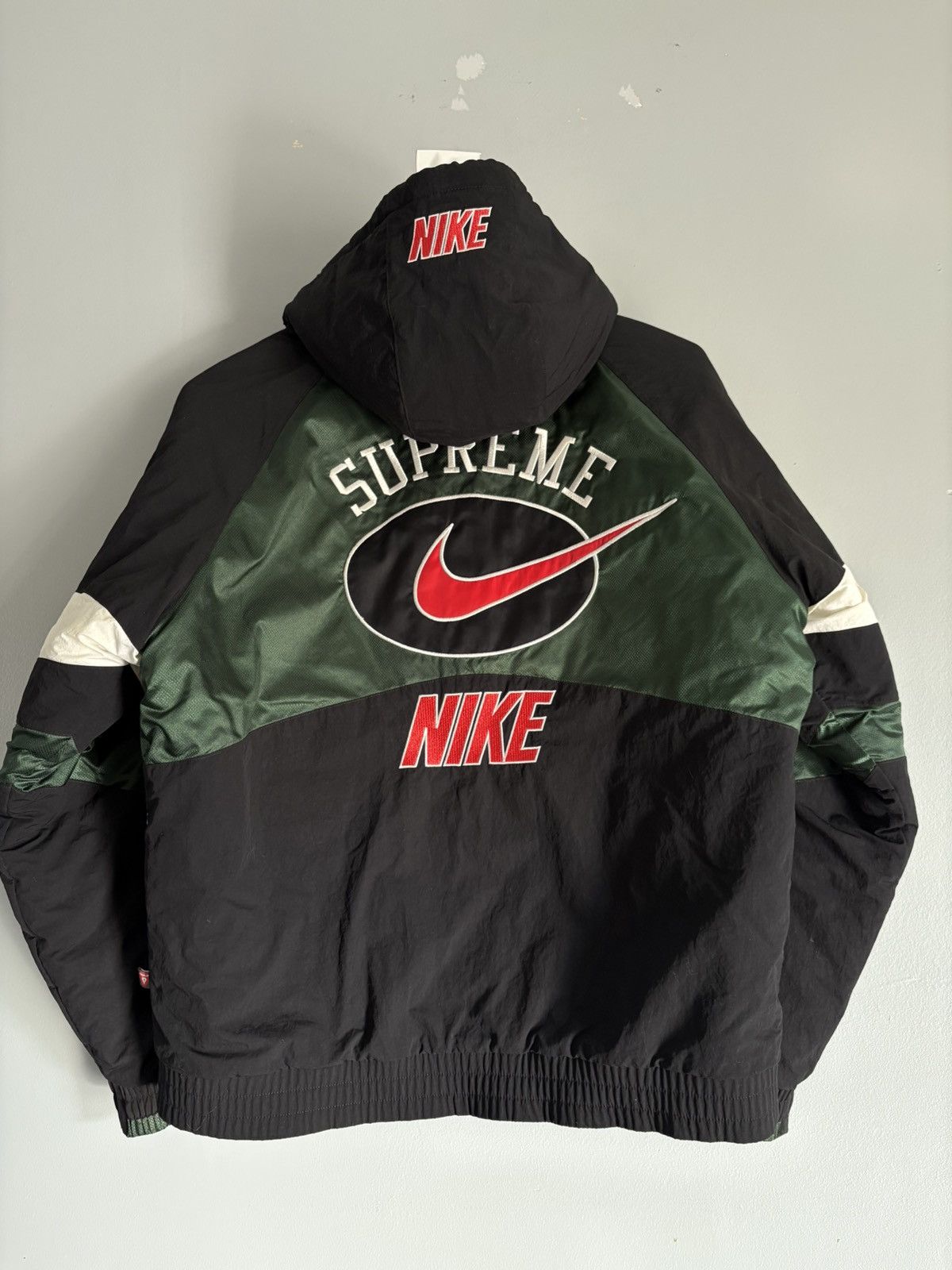Nike × Supreme Supreme Nike Arc Corduroy Hooded Jacket | Grailed