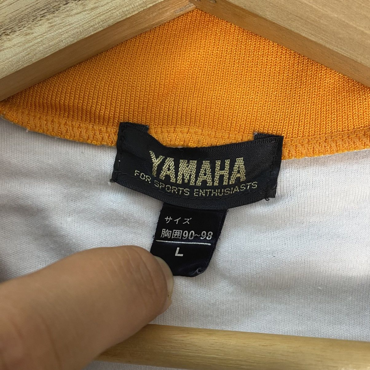 Vintage × Yamaha Vintage Yamaha half zipper with shoulder pad Size US S / EU 44-46 / 1 - 15 Thumbnail