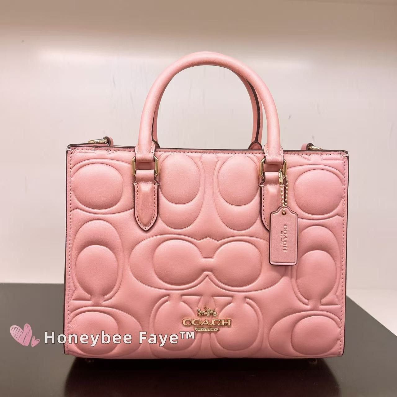 Coach Maggie Small Tote Bag In Signature Leather CY670 Size ONE SIZE - 3 Thumbnail
