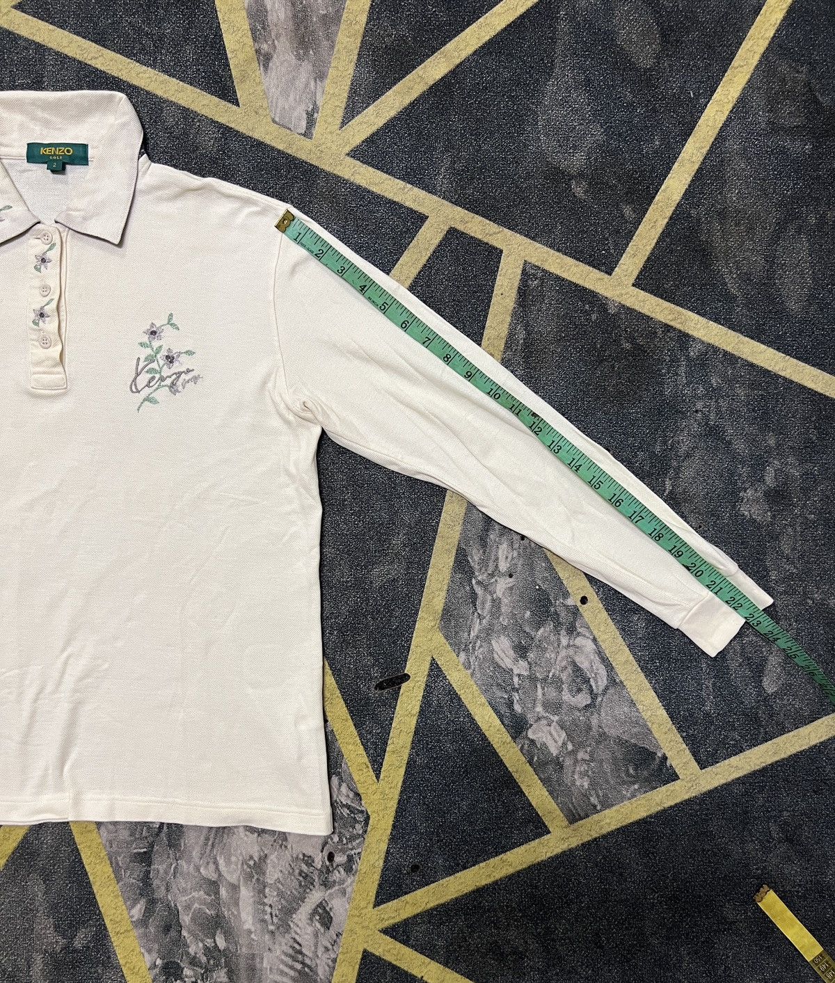 Designer × Kenzo Retro Kenzo Golf Floral Embroidery Size M / US 6-8 / IT 42-44 - 16 Thumbnail