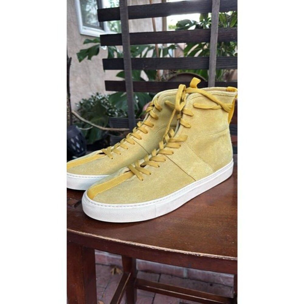 Daniel Patrick DANIEL PATRICK Size 44 (11) Men's Mustard High top Shoes De Size US 11 / EU 44 - 1 Thumbnail
