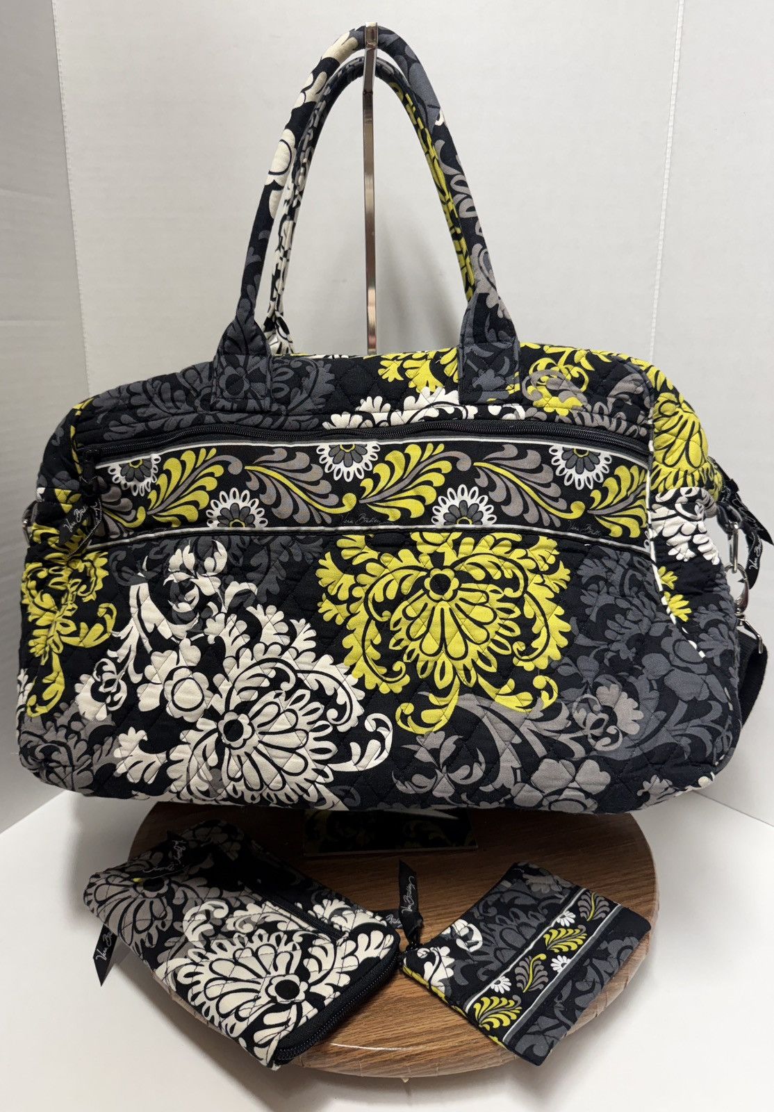Vera Bradley Vera Bradley Baroque Duffle Weekender w Strap/Wallet/Pur Size ONE SIZE - 1 Thumbnail
