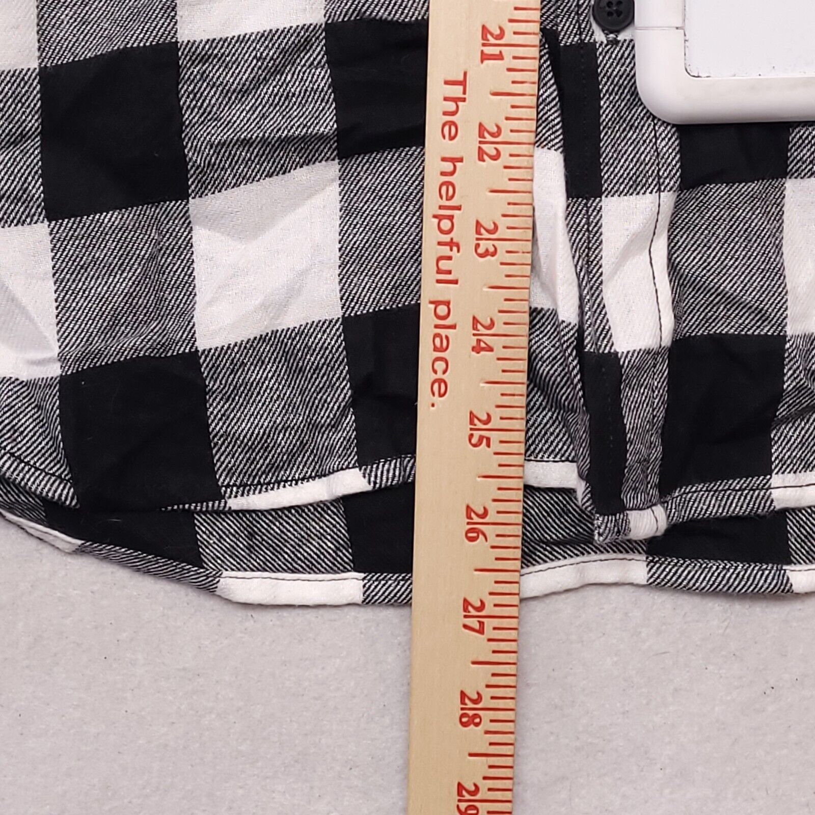 Hurley Hurley Button Up Hoodie Mens Size Medium M White Black Plaid Size US M / EU 48-50 / 2 - 8 Thumbnail
