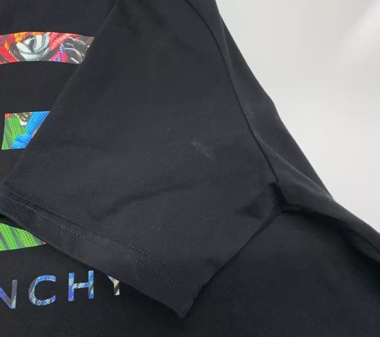 Givenchy GIVENCHY Embroidered Crewneck Short Sleeve Tee M Size M / US 6-8 / IT 42-44 - 6 Thumbnail