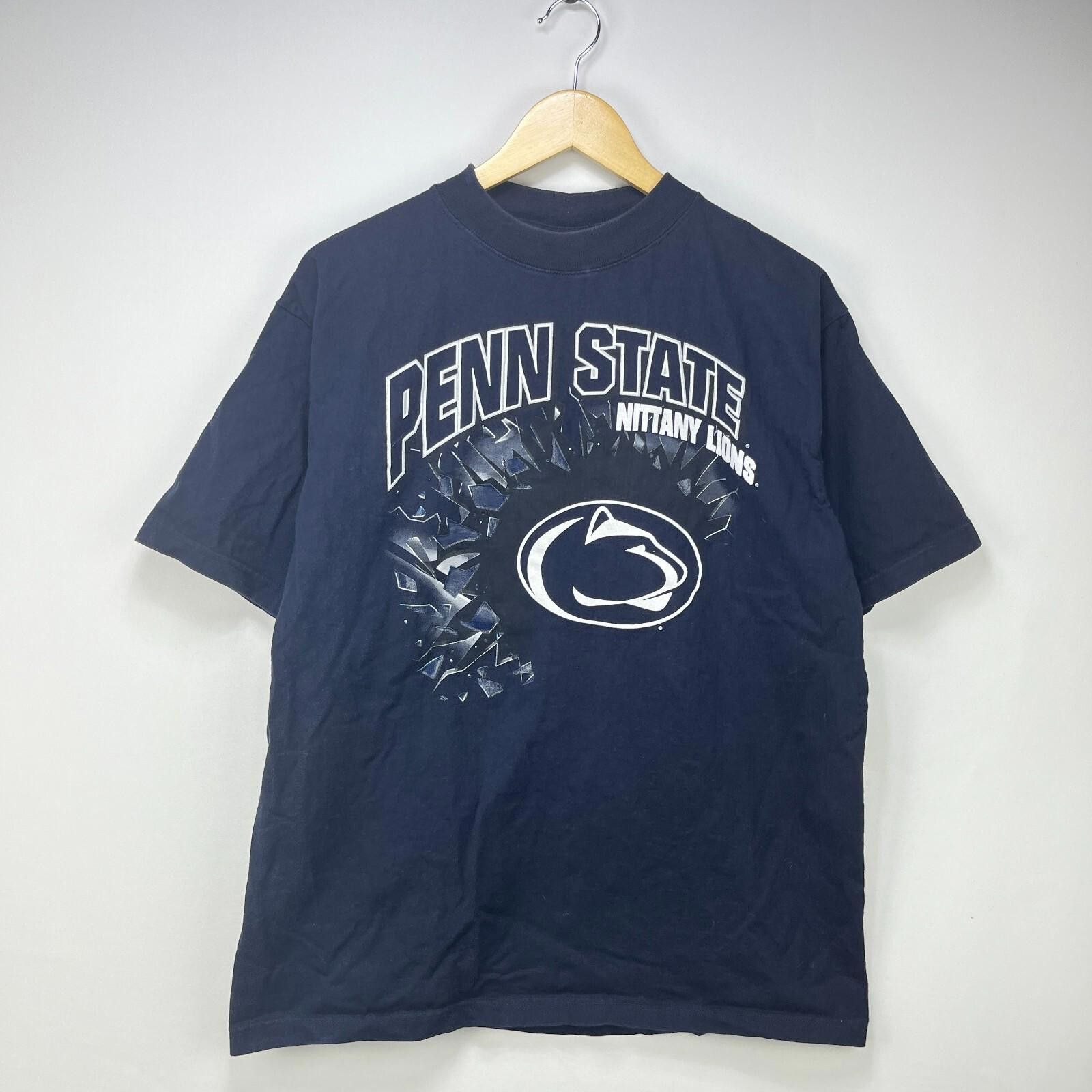 Vintage Vintage 90s Penn State Nittany Lions T-Shirt XL Size US XL / EU 56 / 4 - 1 Thumbnail