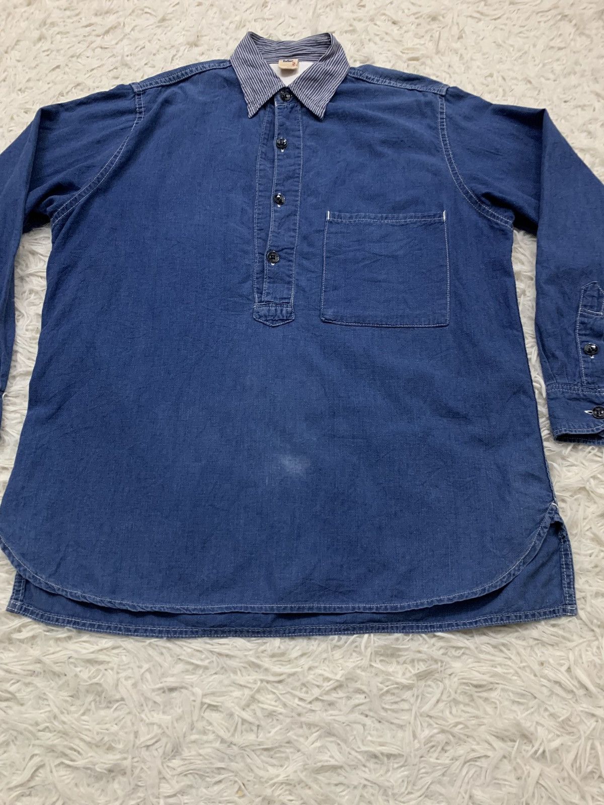 45rpm 45 RPM By R Studio Pullover Shirt WWII Inspire Army Size US M / EU 48-50 / 2 - 3 Thumbnail