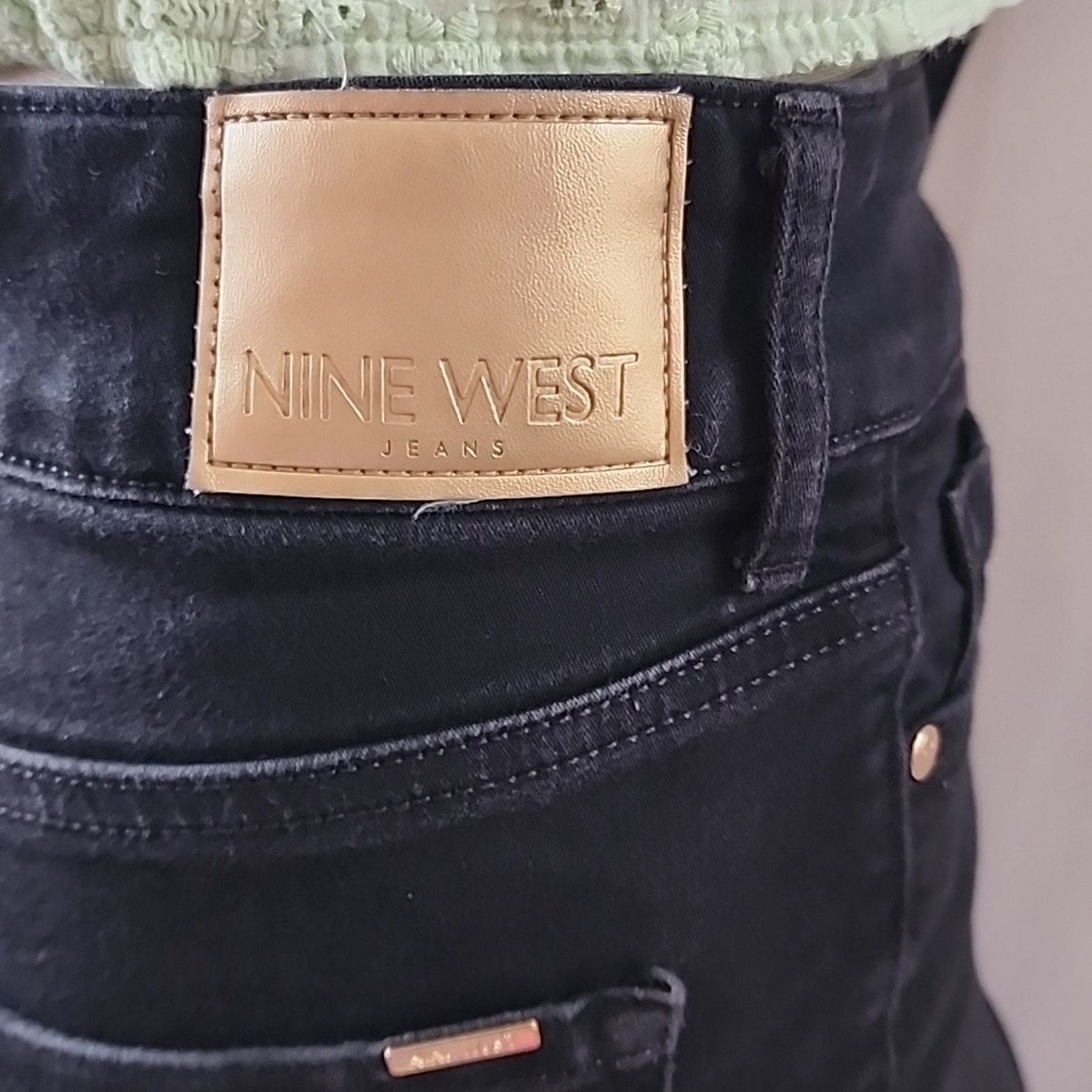 Nine West Nine West black skinny jeans size 10 Size 32" / US 10 / IT 46 - 3 Thumbnail