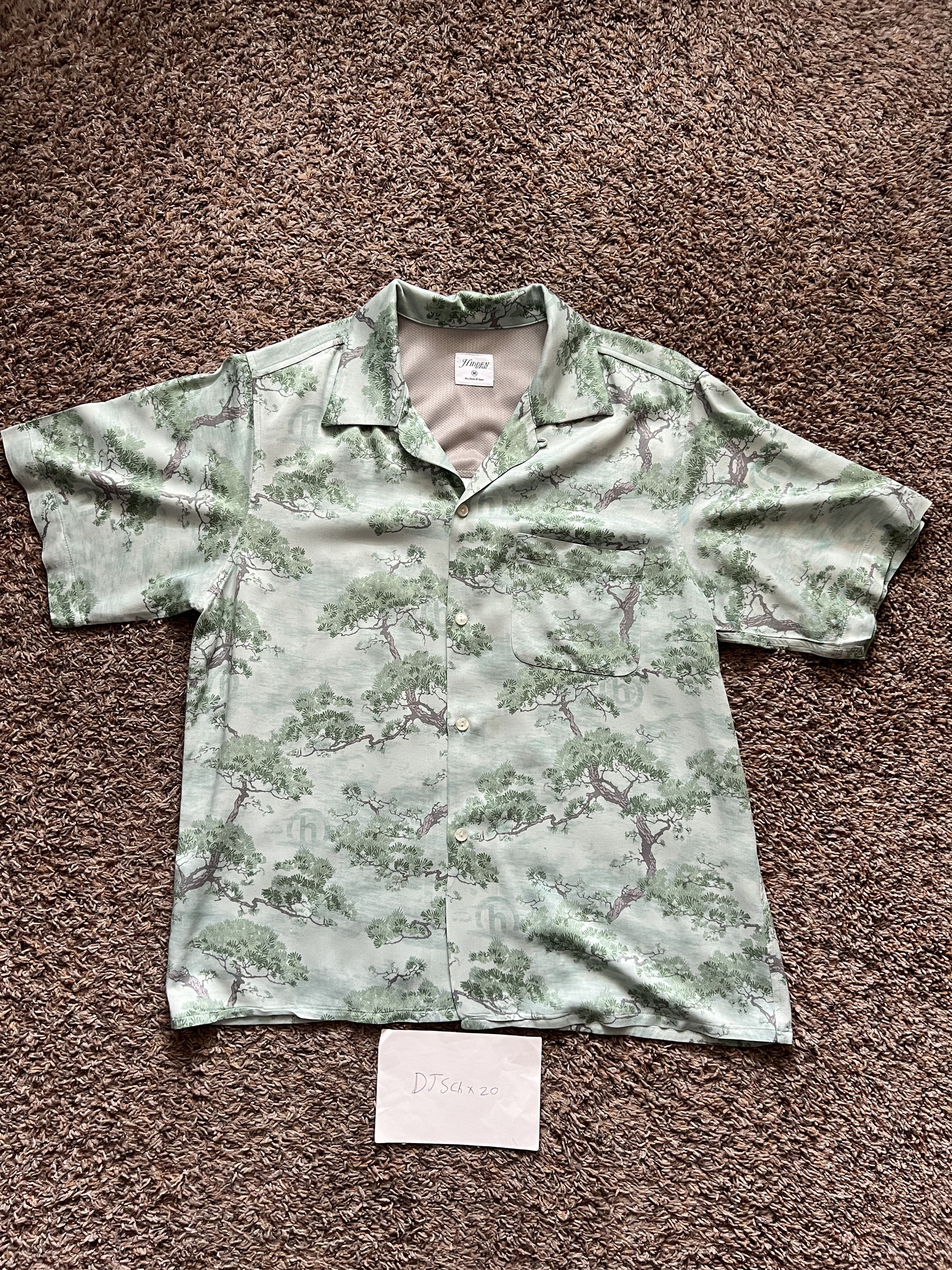 HIDDEN Hidden NY Bonsai Button Up in Green (2022) Size US M / EU 48-50 / 2 - 1 Thumbnail