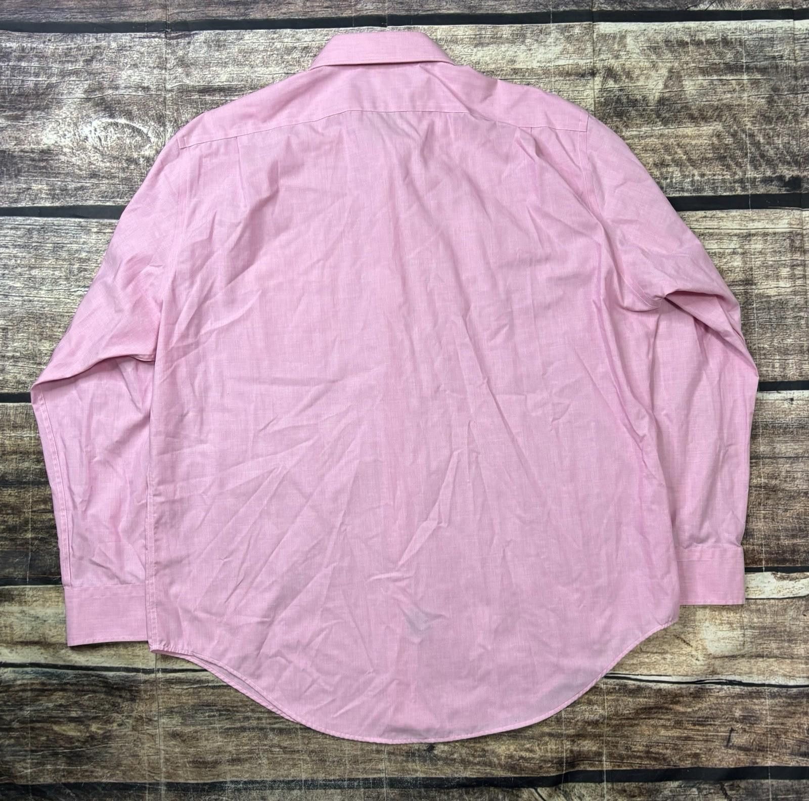 Lauren Ralph Lauren Lauren Ralph Lauren Dress Shirt Mens 17 34/35 Non Iron Size 48R - 3 Thumbnail