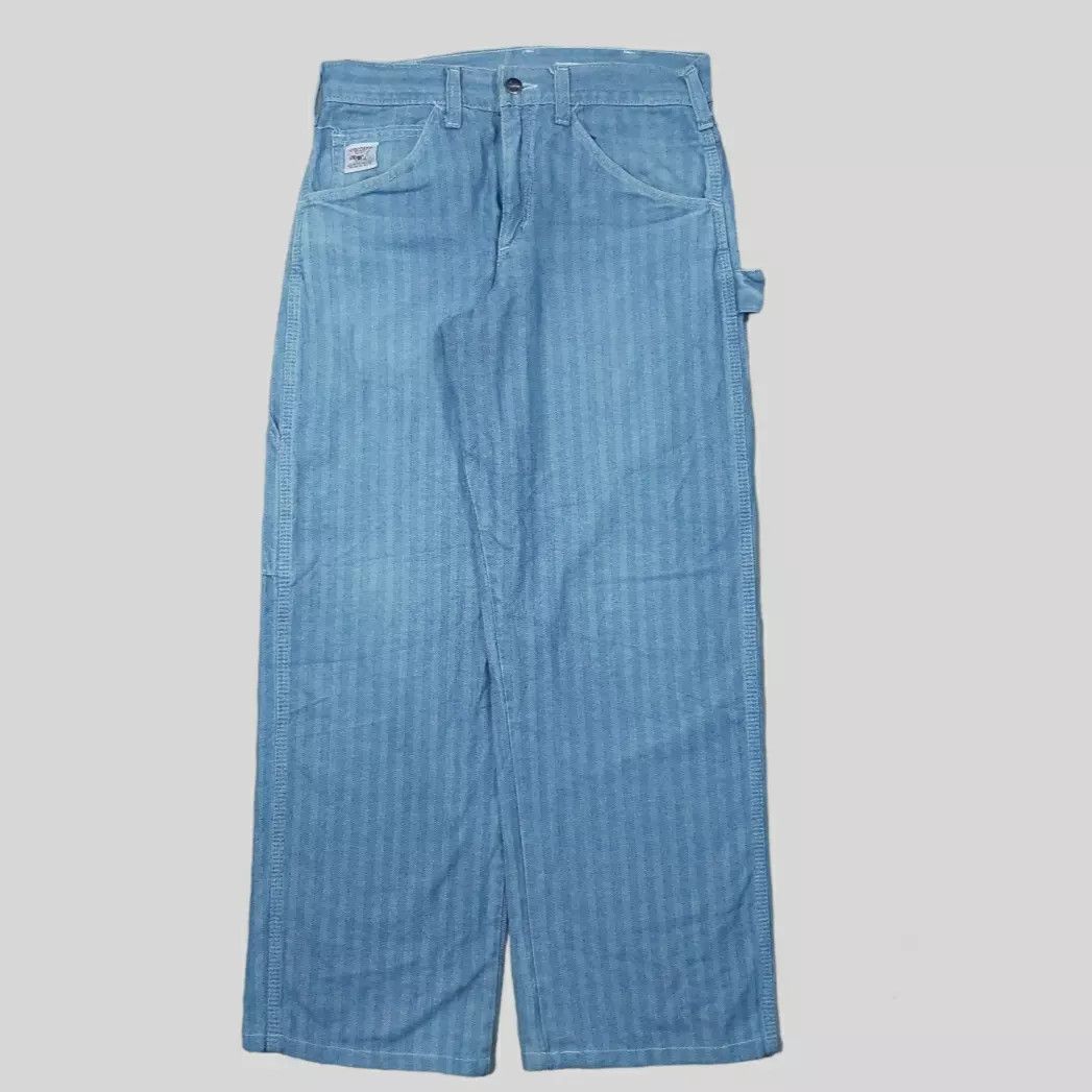 image of Carhartt x Lc King Pointer Brand Hbt Carpenter Pant in Striped, Men's (Size 30)