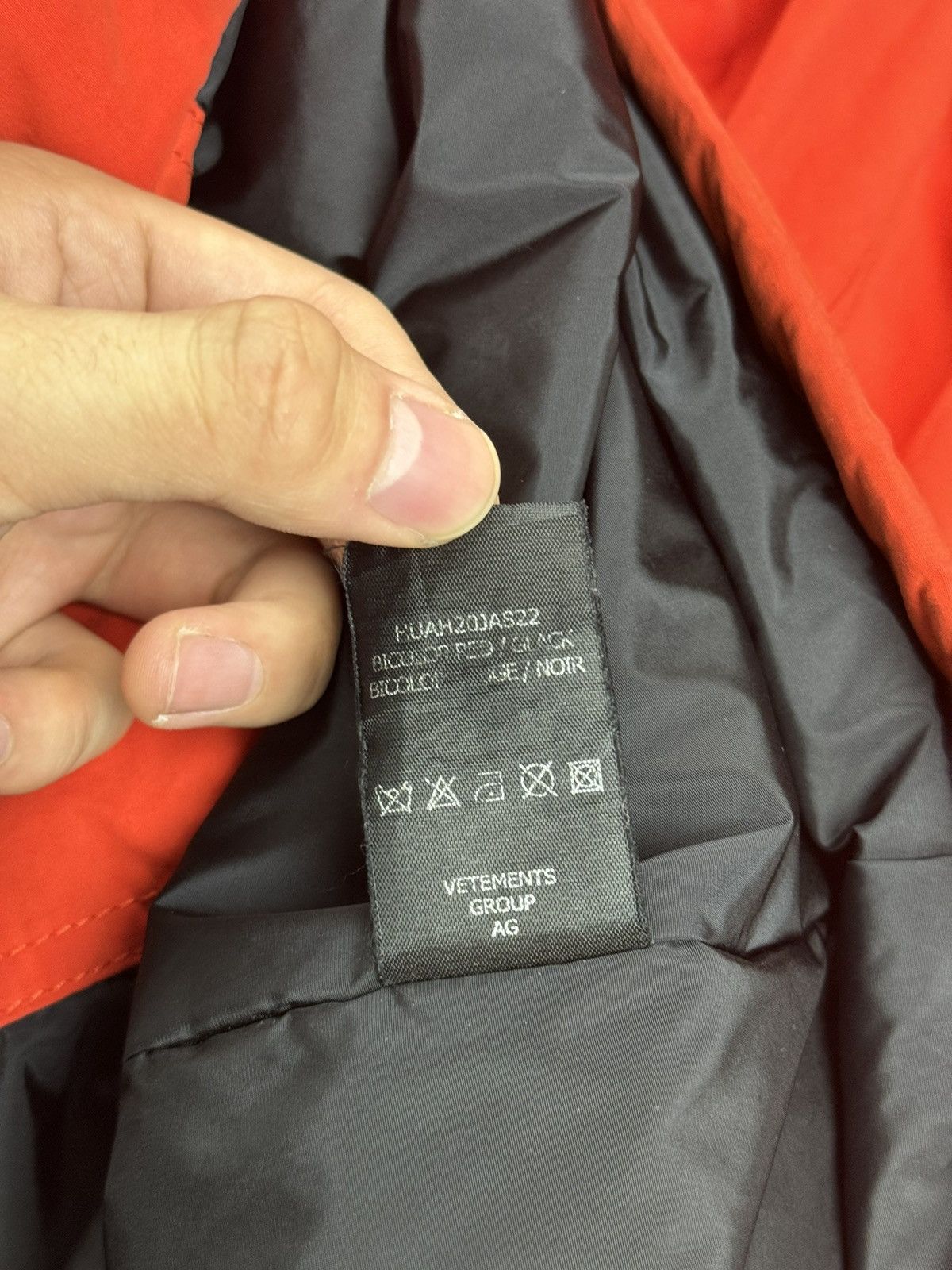 Vetements Vetements 19fw double layers jacket Size US M / EU 48-50 / 2 - 15 Thumbnail