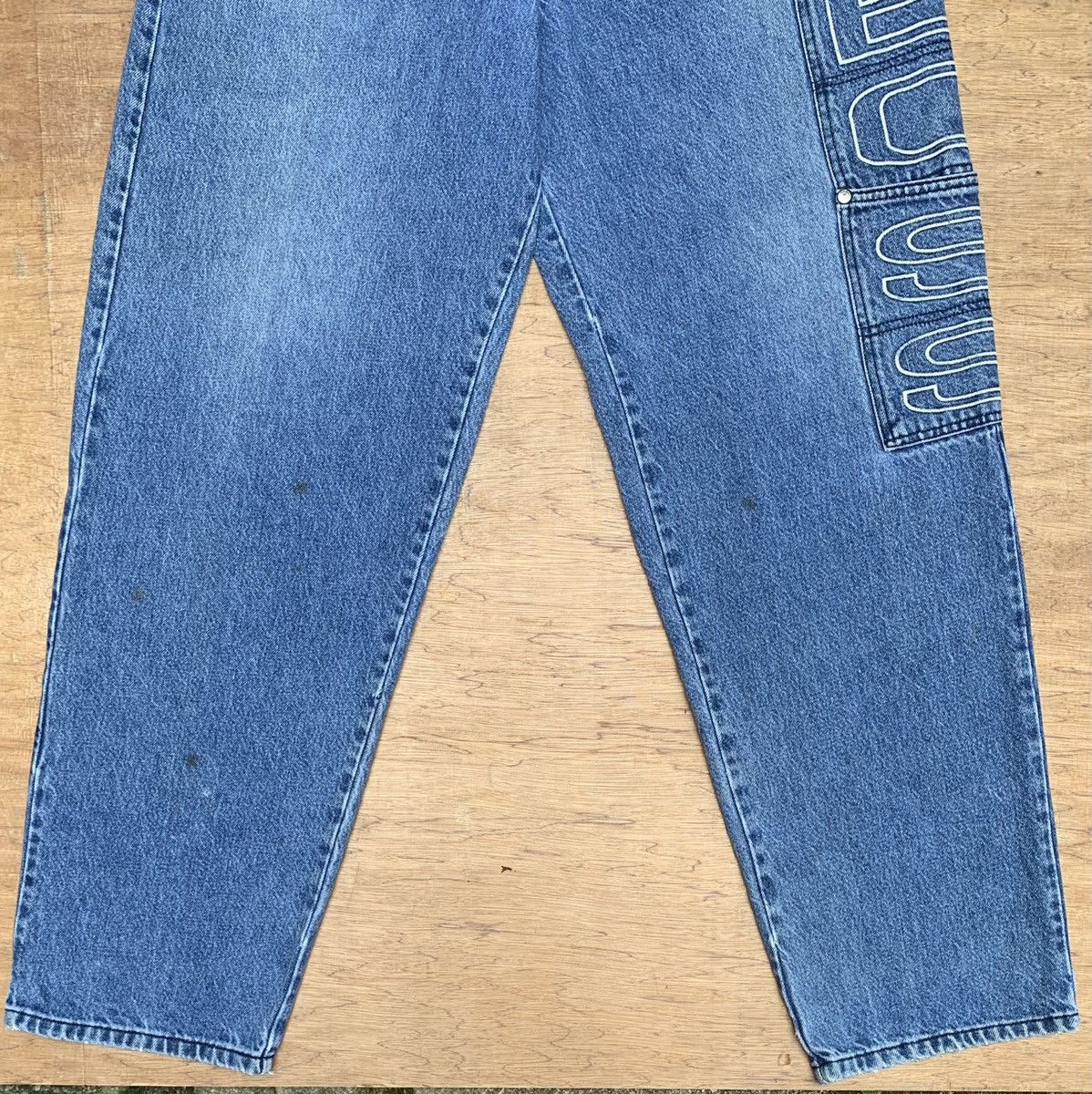 Hugo Boss Vintage 90s Boss Baggy Hip Hop Denim Jeans Pants Size US 31 - 8 Thumbnail