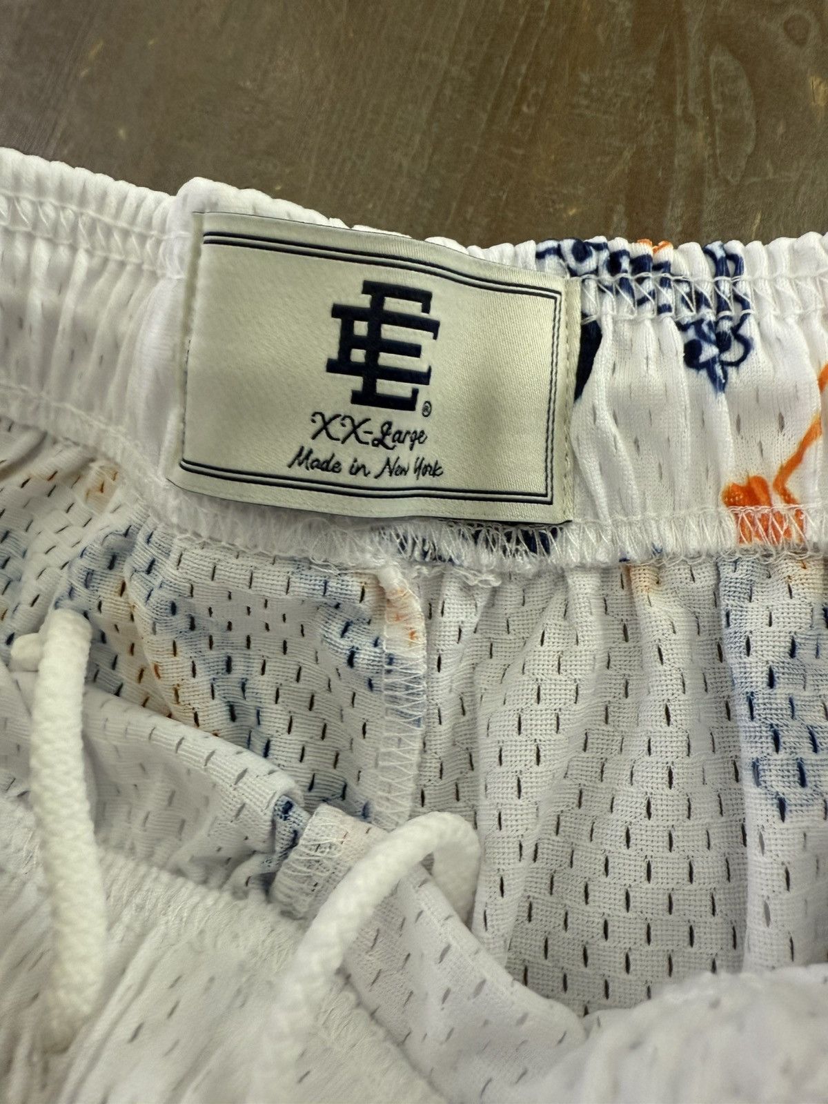 Eric Emanuel ⚡️ Eric Emanuel EE Basic Mesh Shorts Paisley White XXL 2XL ⚡️ Size US 38 / EU 54 - 3 Thumbnail