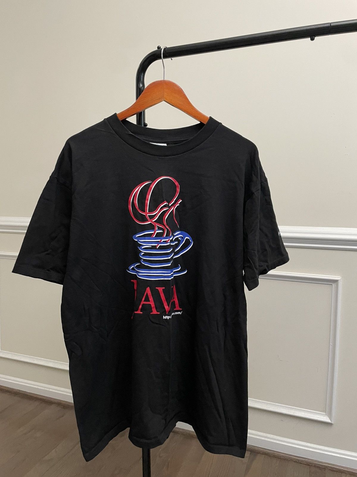 Vintage Vintage Y2K Java Art Graphic Tee Unsoundrags Hanes Size US XL / EU 56 / 4 - 2 Thumbnail