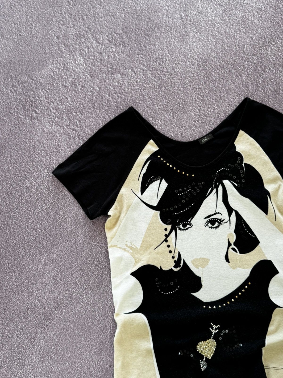 Hysteric Glamour Y2K Custo Barcelona Style Glamour 00s T-Shirt Size M / US 6-8 / IT 42-44 - 4 Thumbnail