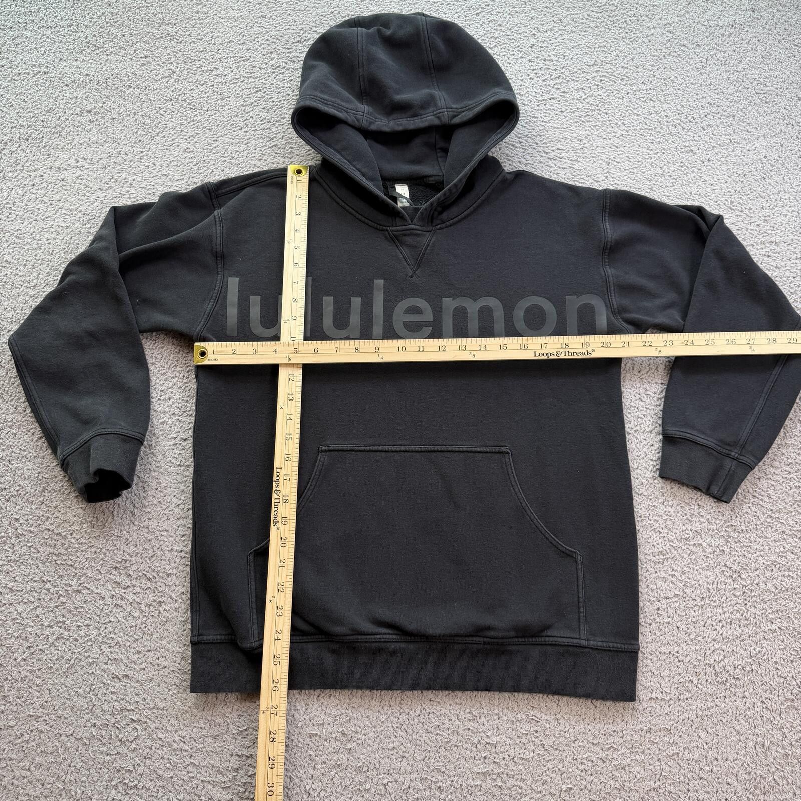 Lululemon Lululemon Black Pullover Hoodie 10 Womens Athleisure Logo Size M / US 6-8 / IT 42-44 - 3 Thumbnail