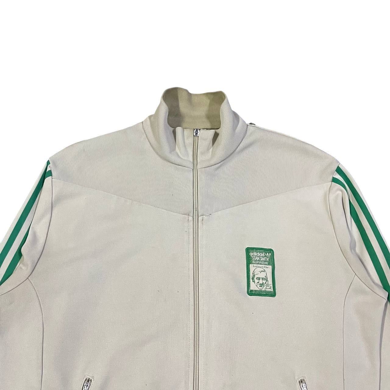 Adidas Vintage Adidas Thrashed Track Jacket Stan Smith Supreme Size US XL / EU 56 / 4 - 2 Thumbnail