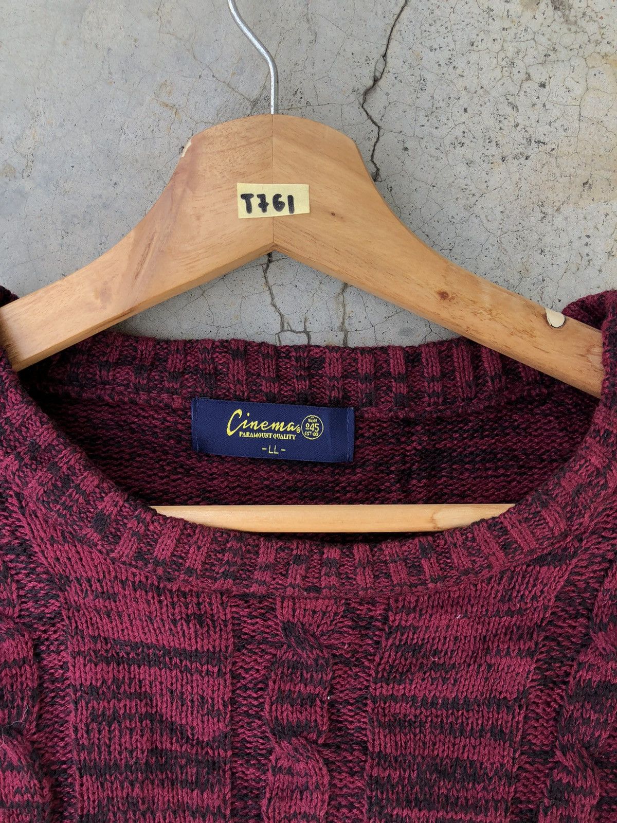Aran Isles Knitwear 🔴Japanese Cinema Pureknit Pullover/Jumper Kniting Pattern Size US M / EU 48-50 / 2 - 5 Thumbnail