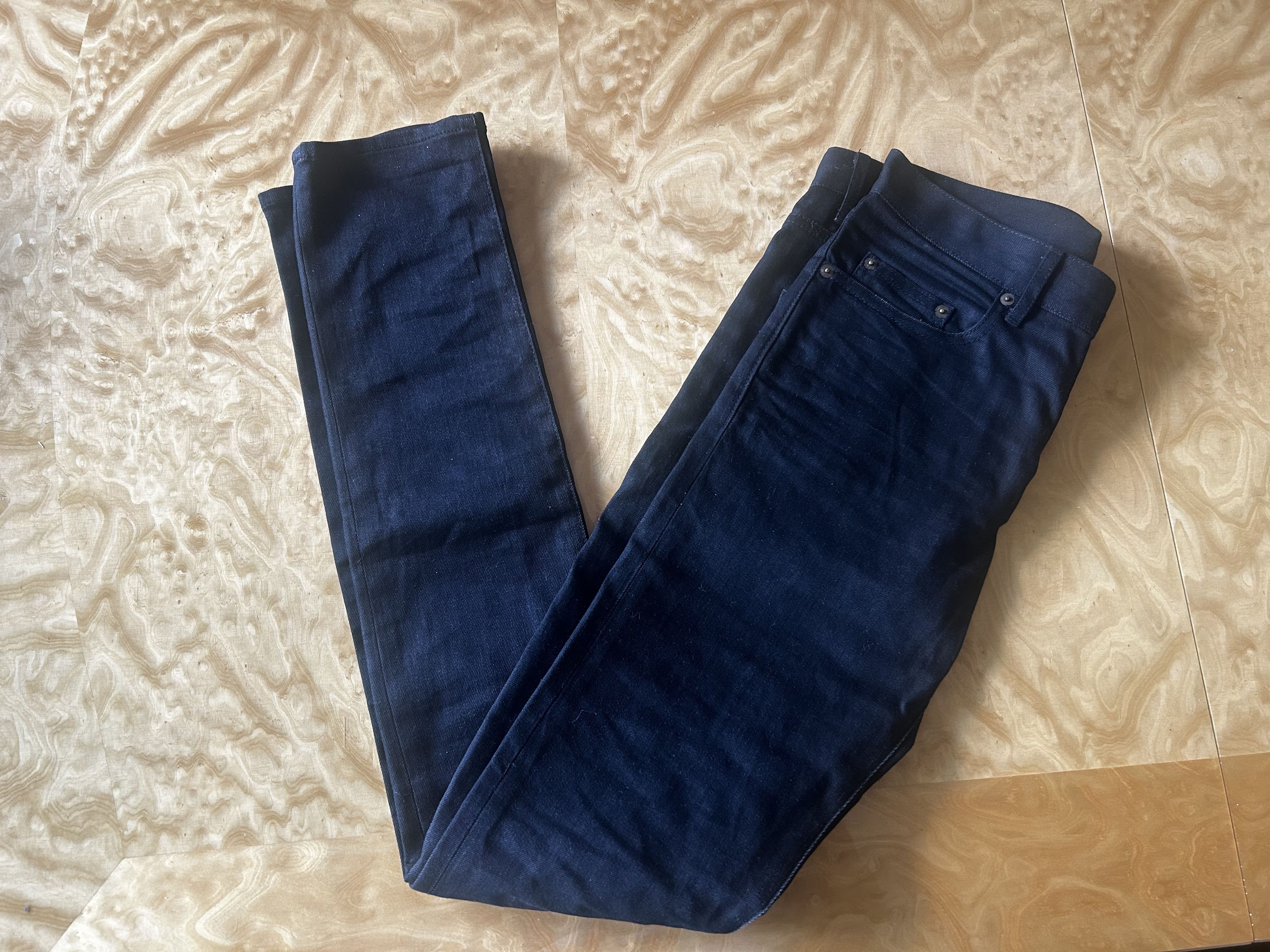 Saint Laurent Paris Saint Laurent Paris Black Denim Jeans Size US 29 - 1 Thumbnail