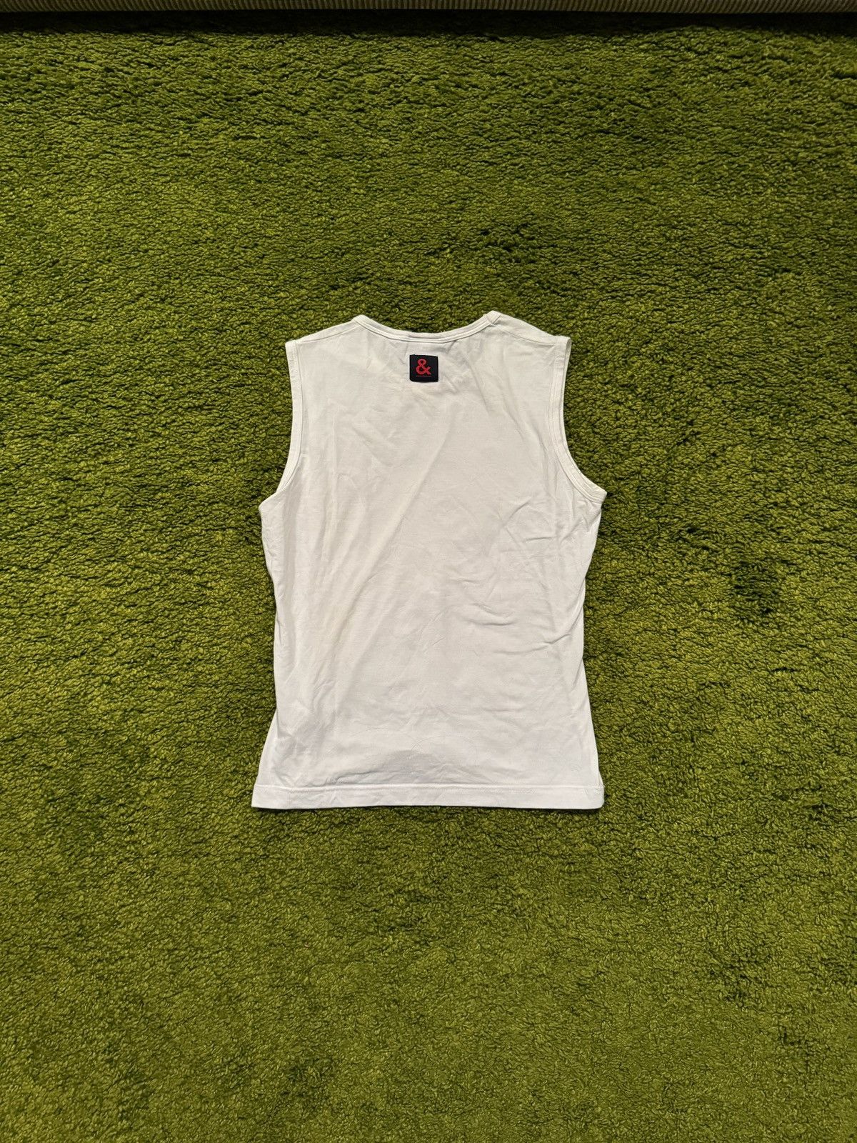Designer × Dolce & Gabbana × Vintage Dolce & Gabbana D&G vintage 2000s minimalist tank top Y2K Size S / US 4 / IT 40 - 2 Thumbnail