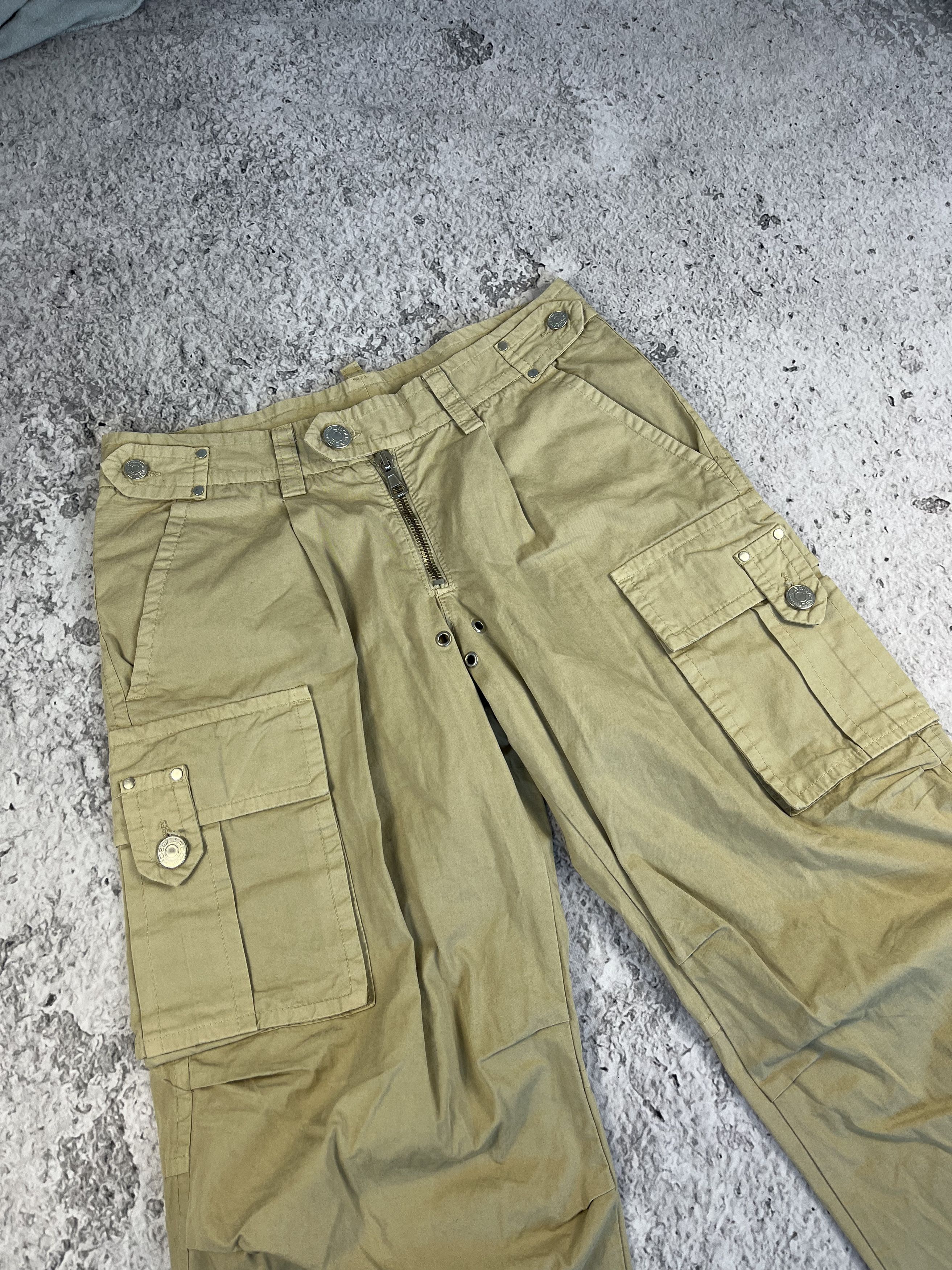Dsquared2 Archive Dsquared2 Beige Denim Pants Baggy Avant Garde Size US 32 / EU 48 - 4 Thumbnail