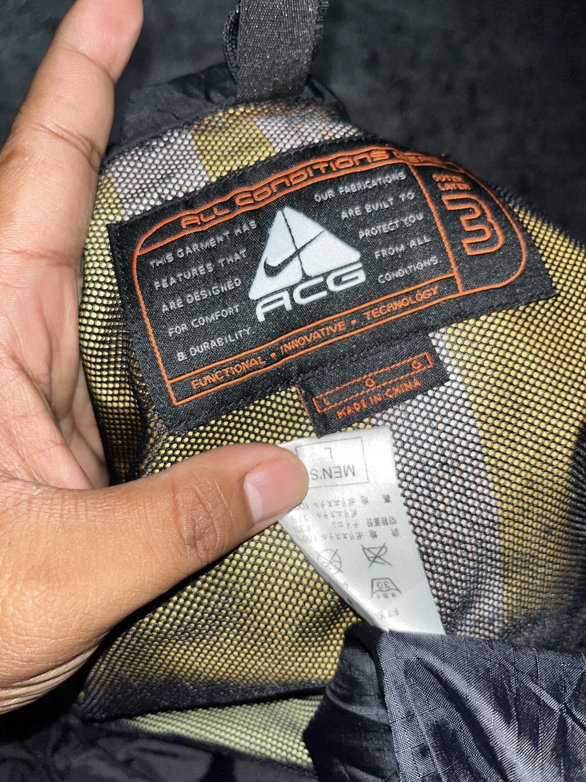 Nike ACG Vintage Nike ACG Jacket 3 layer Three Tone Calour Size US XL / EU 56 / 4 - 11 Thumbnail
