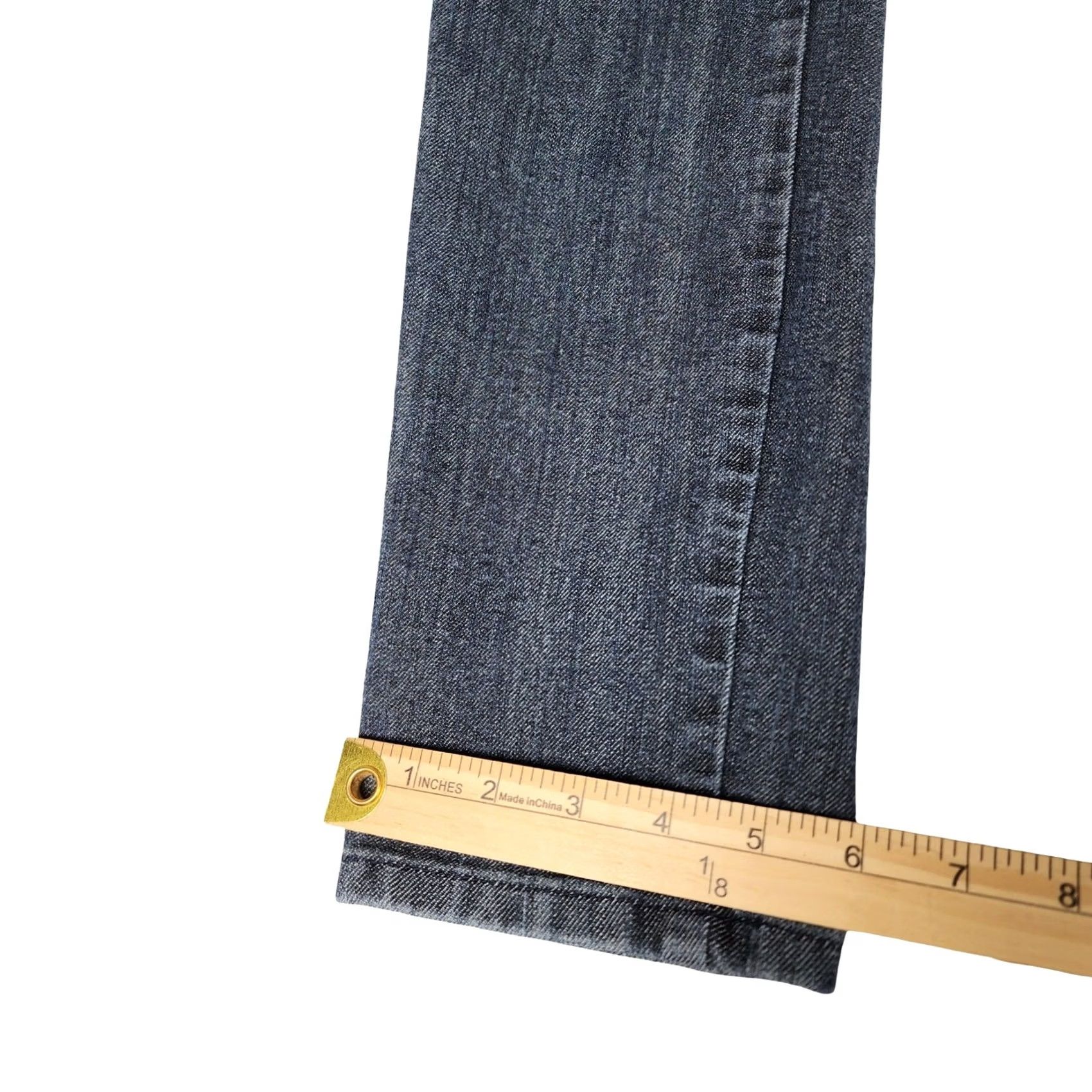 Vintage D'glam Rhinestone Embellished Slim Jeans Size 7 Dark Wash Triple Y2K Women Size 28" / US 6 / IT 42 - 4 Thumbnail