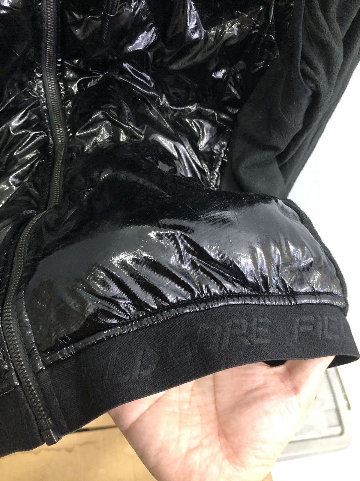 Japanese Brand Japan Field Core Gloss Puffer Vest Hybrid Jacket Size US XL / EU 56 / 4 - 4 Thumbnail