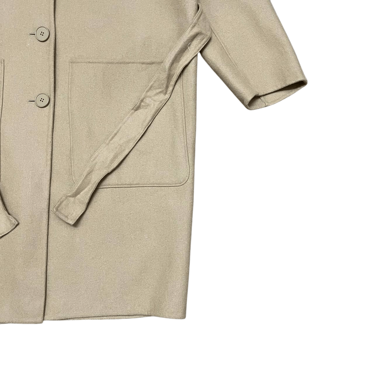 Lemaire × Uniqlo Uniqlo U Lemaire Wool Belted Overcoat Size US M / EU 48-50 / 2 - 4 Thumbnail
